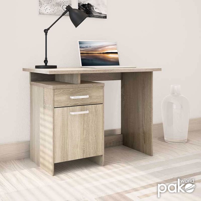 LOONEY ΓΡΑΦΕΙΟ ΕΡΓΑΣΙΑΣ ΧΡΩΜΑ SONOMA 100X55X75ΕΚ