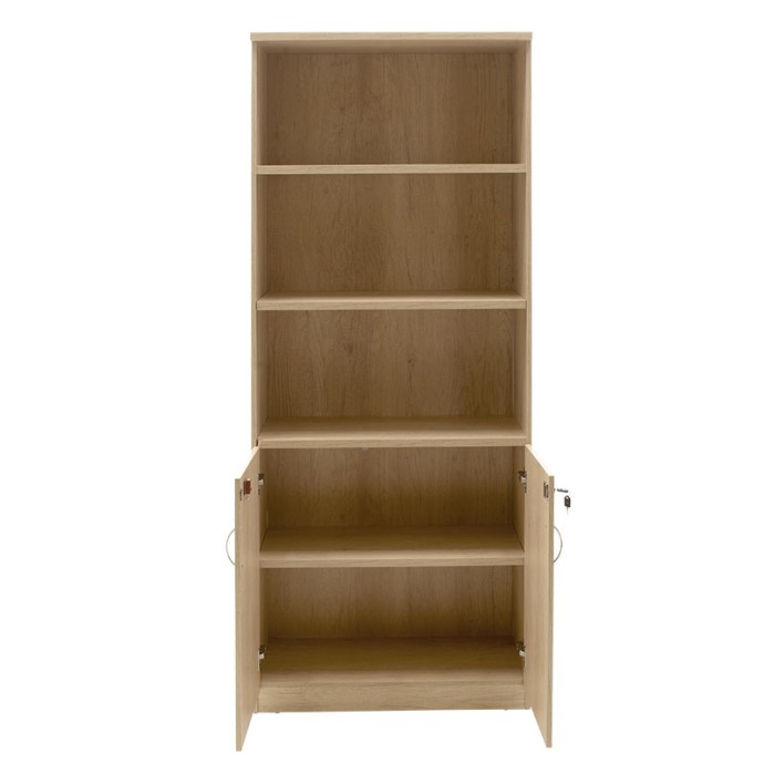 AMAZON ΒΙΒΛΙΟΘΗΚΗ ΓΡΑΦΕΙΟΥ ΕΠΑΓΓΕΛΜΑΤΙΚΗ ΧΡΩΜΑ SONOMA 80X40X200ΕΚ