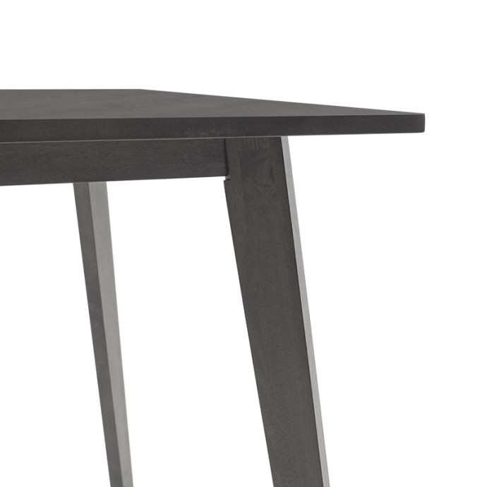 BENSON ΤΡΑΠΕΖΙ MDF ΜΕ ΚΑΠΛΑΜΑ  ΧΡΩΜΑ RUSTIC GREY 80X80X75ΕΚ
