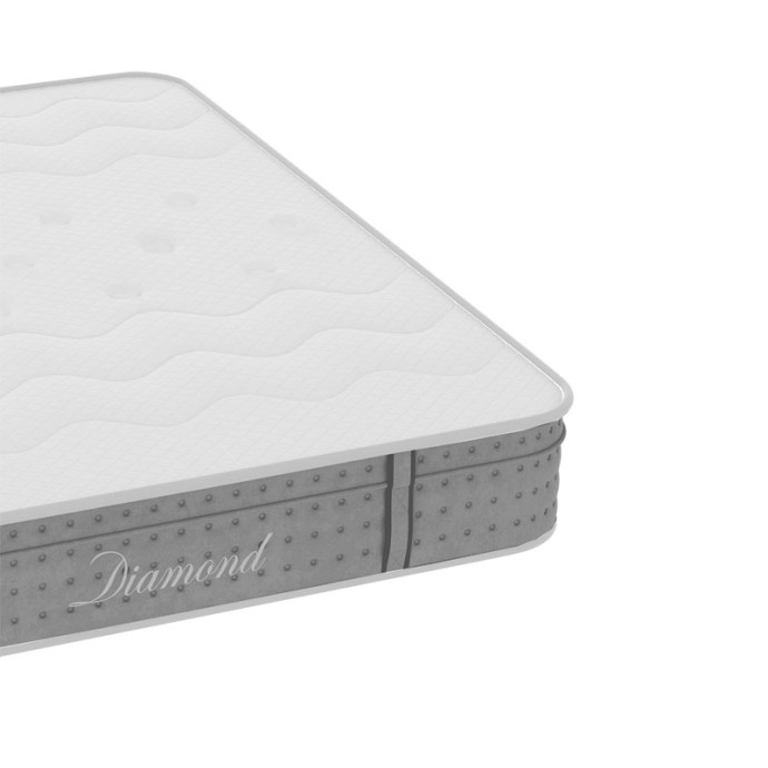 ΣΤΡΩΜΑ DIAMOND 160X200ΕΚ POCKET SPRING+ GEL MEMORY FOAM 25-27CM 