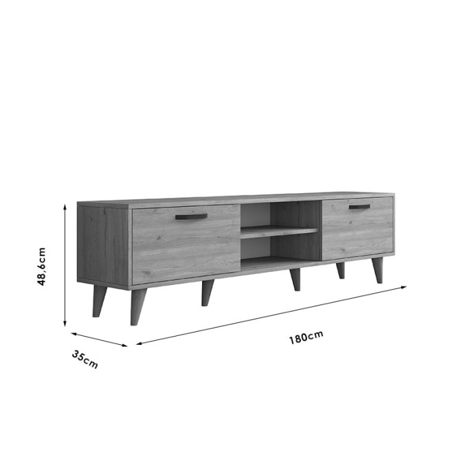 SABIAN ΕΠΙΠΛΟ ΤΗΛΕΟΡΑΣΗΣ SONOMA 180X35X48,5ΕΚ