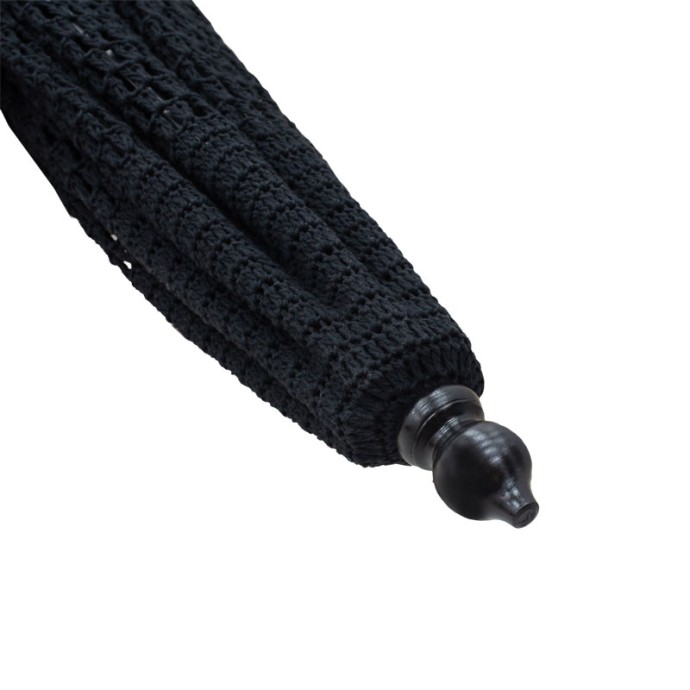 BRILIE ΟΜΠΡΕΛΑ Φ2.70X2.60 ΞΥΛΟ-ΜΑΚΡΑΜΕ M ΜΑΥΡΟ