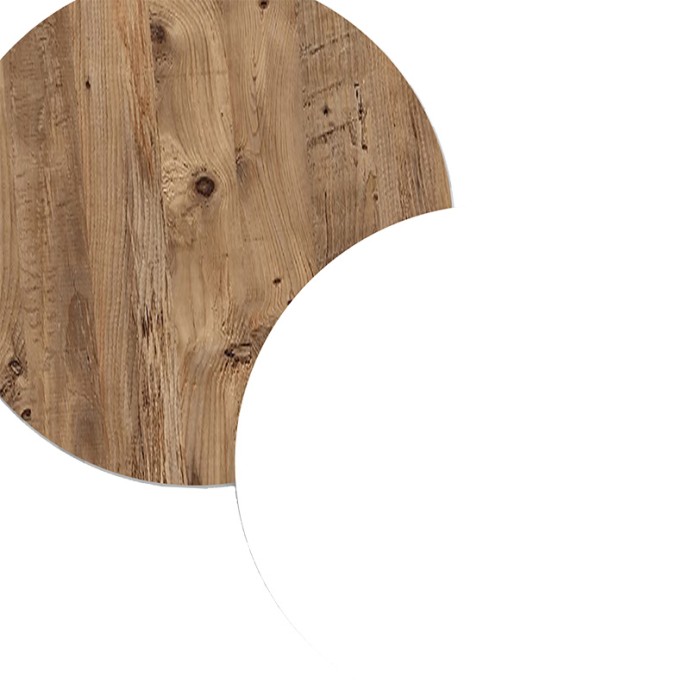 ELANA ΕΠΙΠΛΟ ΤΗΛΕΟΡΑΣΗΣ SONOMA-ΛΕΥΚΟ 150X29.5X46.3ΕΚ