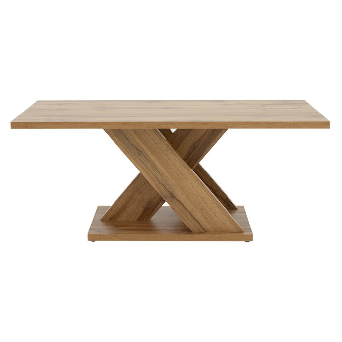 SOLANGE ΤΡΑΠΕΖΙ ΣΑΛΟΝΙΟΥ ΧΡΩΜΑ SONOMA 110X55X47.5ΕΚ