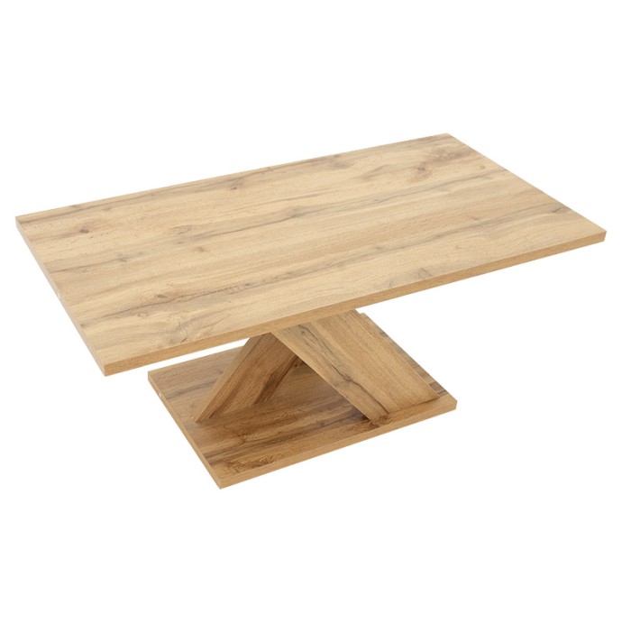 SOLANGE ΤΡΑΠΕΖΙ ΣΑΛΟΝΙΟΥ ΧΡΩΜΑ SONOMA 110X55X47.5ΕΚ