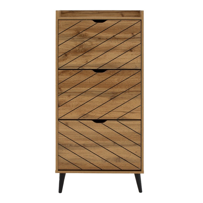 THELMA ΠΑΠΟΥΤΣΟΘΗΚΗ 9 ΖΕΥΓΩΝ 60x23.8x131.6εκ SONOMA 