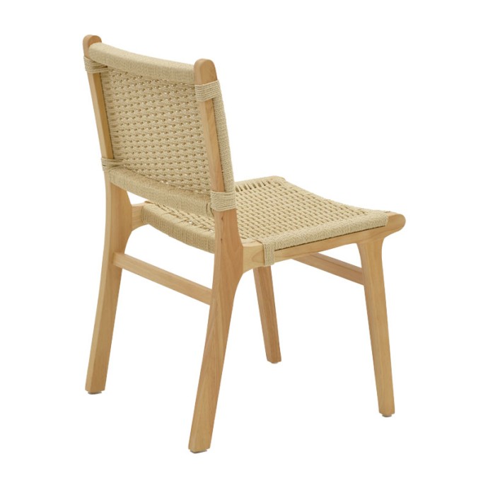 JULIEN ΚΑΡΕΚΛΑ RUBBERWOOD ΦΥΣΙΚΟ-ΕΔΡΑ ΦΥΣΙΚΟ ΣΧΟΙΝΙ 61X54X85ΕΚ