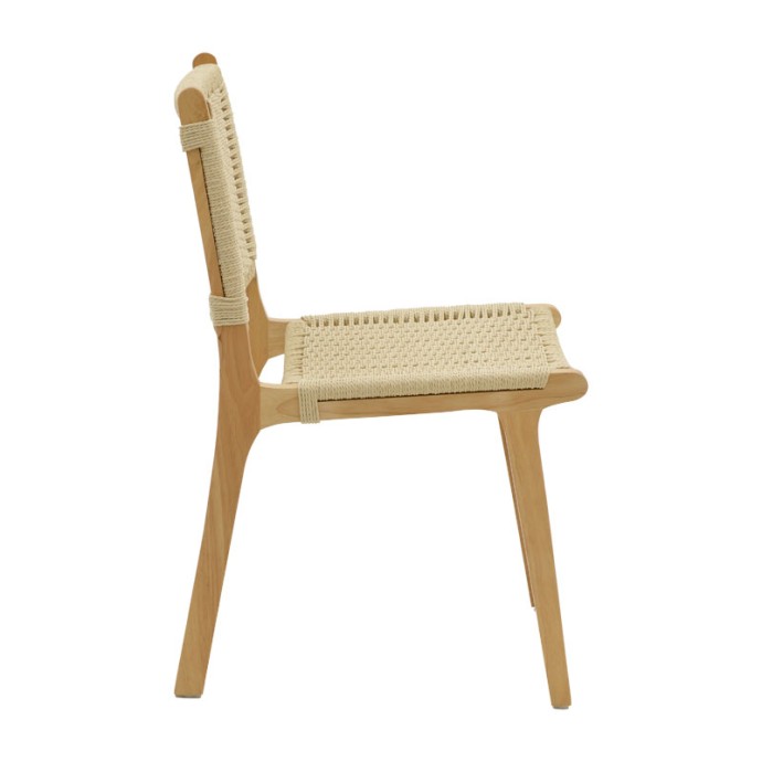 JULIEN ΚΑΡΕΚΛΑ RUBBERWOOD ΦΥΣΙΚΟ-ΕΔΡΑ ΦΥΣΙΚΟ ΣΧΟΙΝΙ 61X54X85ΕΚ