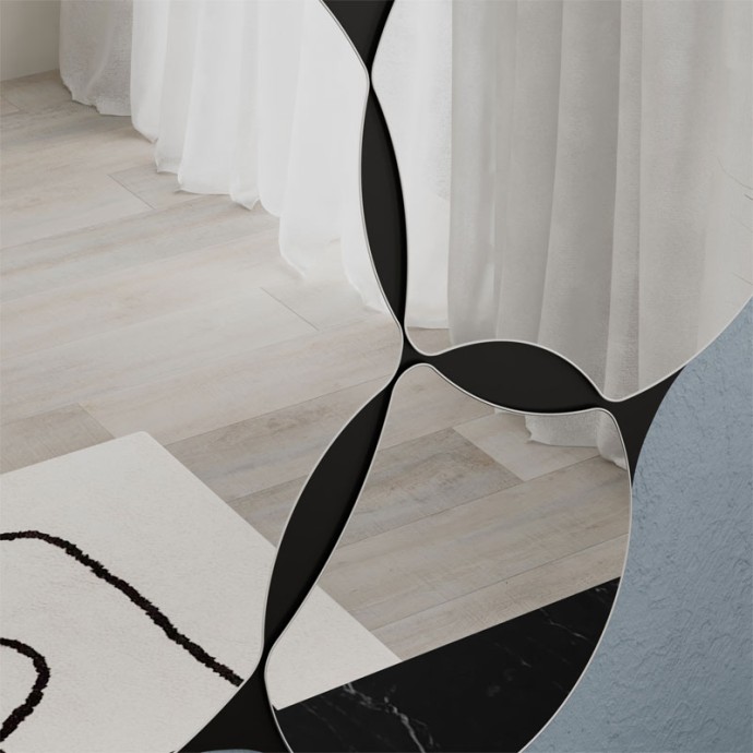 GORTA ΚΑΘΡΕΠΤΗΣ ΜΑΥΡΟ 75X2X51ΕΚ