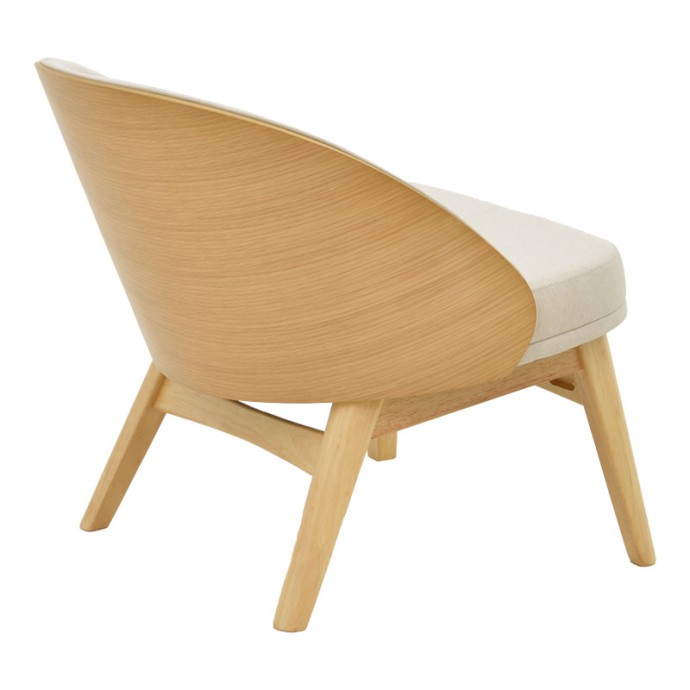 SARIAN ΠΟΛΥΘΡΟΝΑ ΜΠΕΖ ΥΦΑΣΜΑ-RUBBERWOOD ΦΥΣΙΚΟ ΠΟΔΙ 69,5X71X70.5ΕΚ