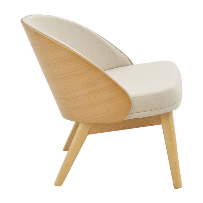 SARIAN ΠΟΛΥΘΡΟΝΑ ΜΠΕΖ ΥΦΑΣΜΑ-RUBBERWOOD ΦΥΣΙΚΟ ΠΟΔΙ 69,5X71X70.5ΕΚ