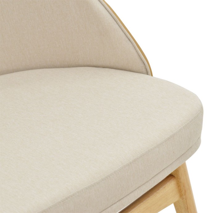 SARIAN ΠΟΛΥΘΡΟΝΑ ΜΠΕΖ ΥΦΑΣΜΑ-RUBBERWOOD ΦΥΣΙΚΟ ΠΟΔΙ 69,5X71X70.5ΕΚ