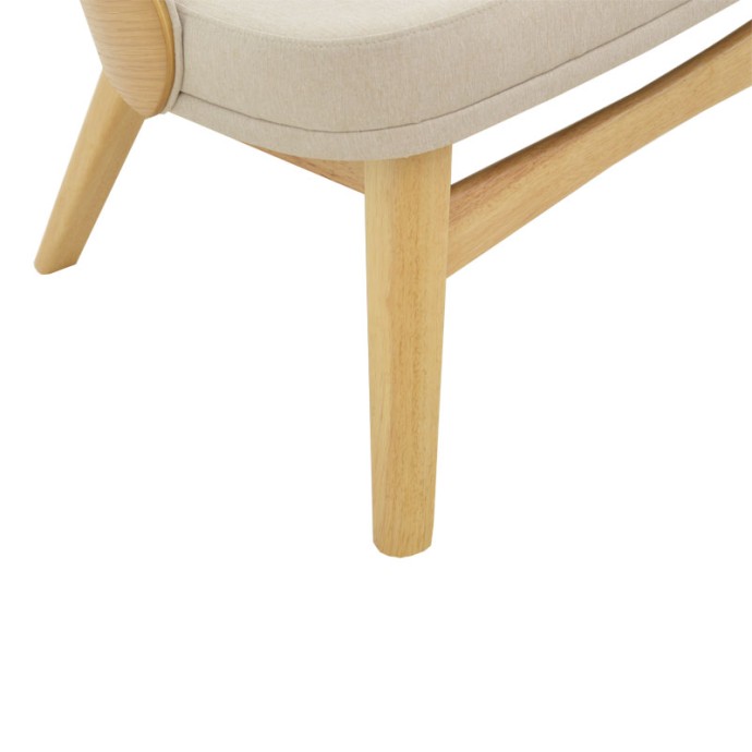 SARIAN ΠΟΛΥΘΡΟΝΑ ΜΠΕΖ ΥΦΑΣΜΑ-RUBBERWOOD ΦΥΣΙΚΟ ΠΟΔΙ 69,5X71X70.5ΕΚ
