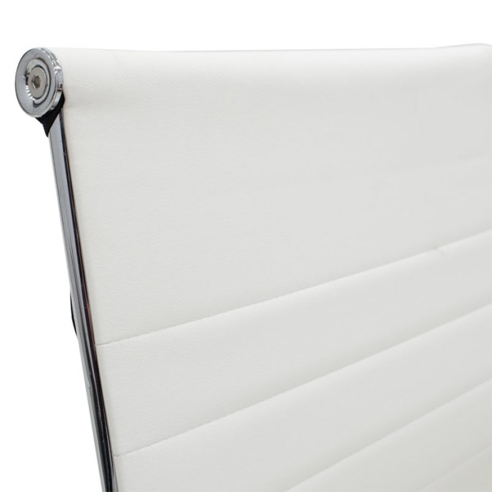 VALTER ΚΑΡΕΚΛΑ ΓΡΑΦΕΙΟΥ ΕΠΙΣΚΕΠΤΗ ΛΕΥΚΟ PU 55.5X48X88ΕΚ