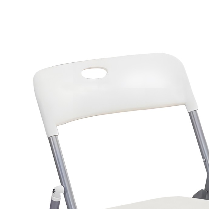 DAXTON ΚΑΡΕΚΛΑ ΠΤΥΣΣΟΜΕΝΗ PP ΛΕΥΚΟ-ΑΣΗΜΙ 49X46.5X73.5ΕΚ