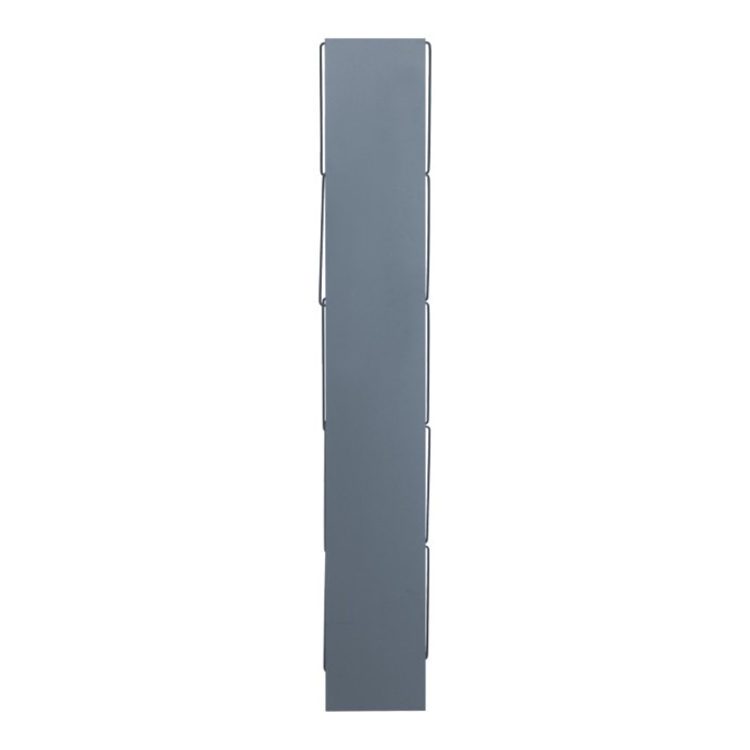 TARS ΒΙΒΛΙΟΘΗΚΗ ΓΚΡΙ-ΜΑΥΡΟ 60X24X146.5ΕΚ