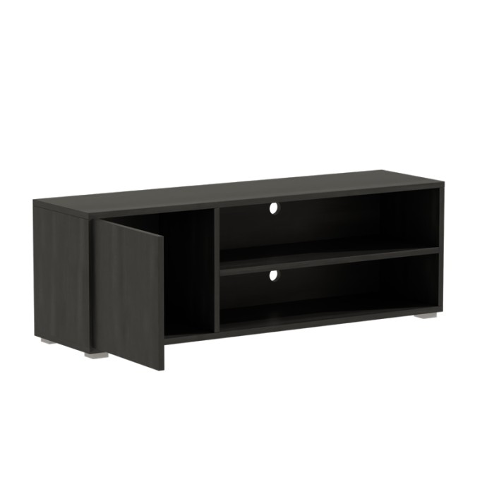 ELLON ΕΠΙΠΛΟ ΤΗΛΕΟΡΑΣΗΣ 120x40x41εκ ΜΕΛΑΜΙΝΗ ΜΑΥΡΟ