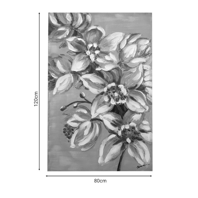 FLOURISH I ΠΙΝΑΚΑΣ ΣΕ ΚΑΜΒΑ 80X3X120ΕΚ