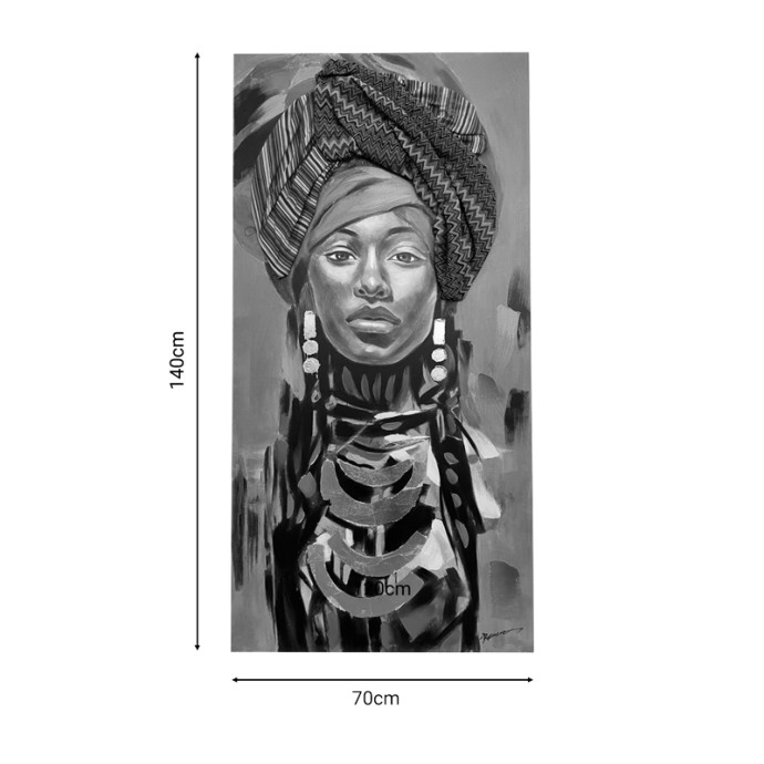 AFRO ΠΙΝΑΚΑΣ ΣΕ ΚΑΜΒΑ 70X3X140ΕΚ