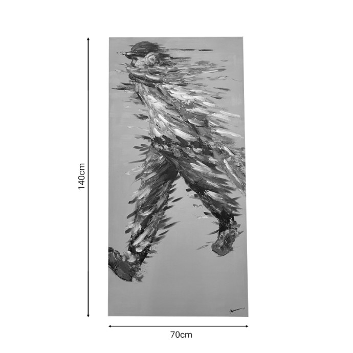 WALKING ΠΙΝΑΚΑΣ ΣΕ ΚΑΜΒΑ 70X3X140ΕΚ