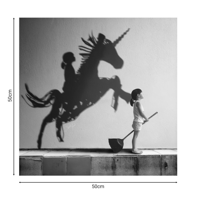 HORSEON ΠΙΝΑΚΑΣ ΣΕ ΚΑΜΒΑ ΨΗΦΙΑΚΗΣ ΕΚΤΥΠΩΣΗΣ 50X1.8X50ΕΚ