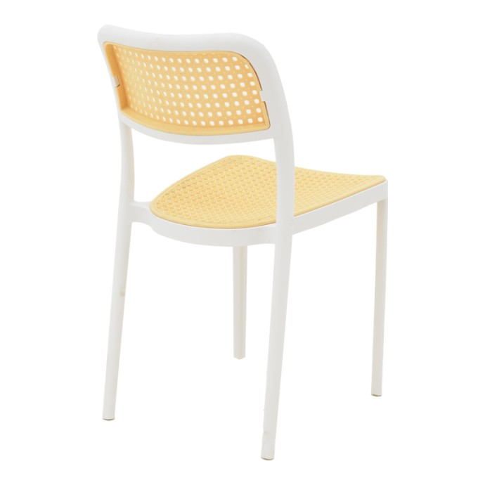 WESTLEY ΚΑΡΕΚΛΑ PP ΦΥΣΙΚΟ-ΛΕΥΚΟ  55X47X81ΕΚ