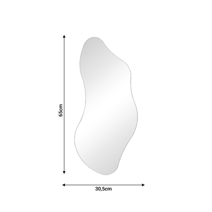 VANIS ΚΑΘΡΕΠΤΗΣ  INART 30.5X1X65ΕΚ