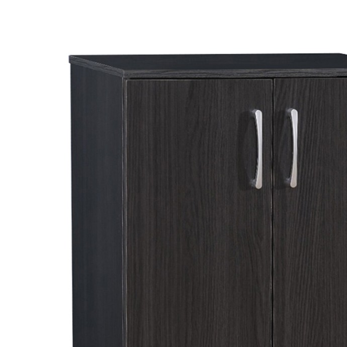 SHORDO ΠΑΠΟΥΤΣΟΘΗΚΗ-ΝΤΟΥΛΑΠΙ WENGE ΜΕΛΑΜΙΝΗΣ 60X40.5X80ΕΚ