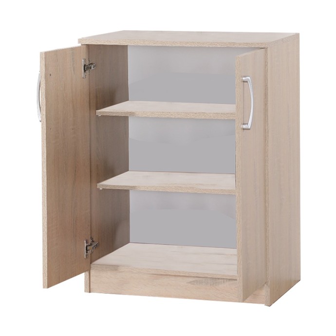 SHORDO ΠΑΠΟΥΤΣΟΘΗΚΗ-ΝΤΟΥΛΑΠΙ 60x40.5x80εκ ΜΕΛΑΜΙΝΗ ΦΥΣΙΚΟ ΧΡΩΜΑ 