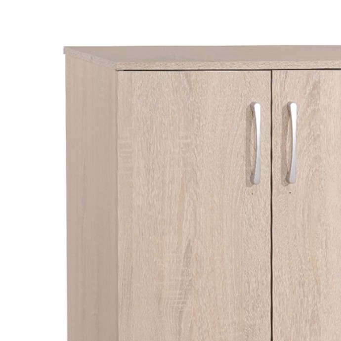 SHORDO ΠΑΠΟΥΤΣΟΘΗΚΗ-ΝΤΟΥΛΑΠΙ 60x40.5x80εκ ΜΕΛΑΜΙΝΗ ΦΥΣΙΚΟ ΧΡΩΜΑ 