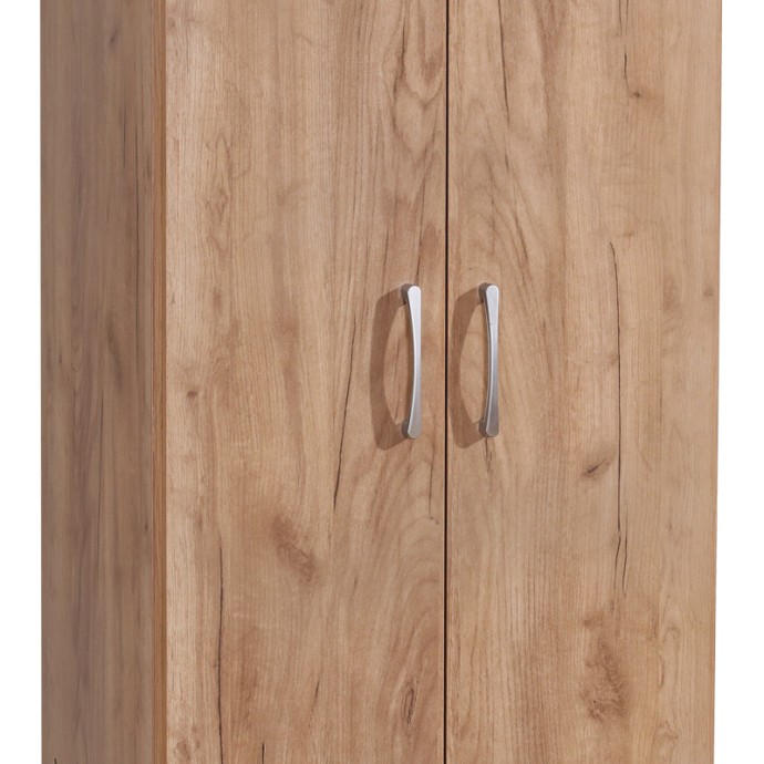 JONAR ΝΤΟΥΛΑΠΑ ΔΙΦΥΛΛΗ OAK ΜΕΛΑΜΙΝΗΣ 60X42X180ΕΚ