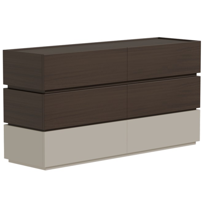 ΣΥΡΤΑΡΙΕΡΑ SONLEN 120X40X72ΕΚ MDF ΚΑΡΥΔΙ-ΜΠΕΖ ΑΠΟΧΡΩΣΗ 