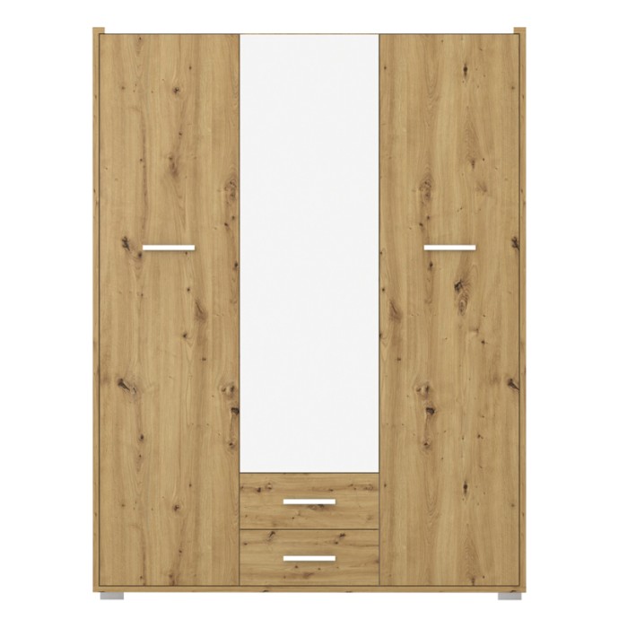 RUTENIA ΝΤΟΥΛΑΠΑ ΜΕΛΑΜΙΝΗ ΣΕ OAK ΑΠΟΧΡΩΣΗ 155.7X54X203ΕΚ