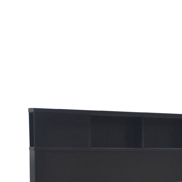 OLYMPUS ΚΡΕΒΑΤΙ ΔΙΠΛΟ ΣΕ ΧΡΩΜΑ WENGE 140X200ΕΚ