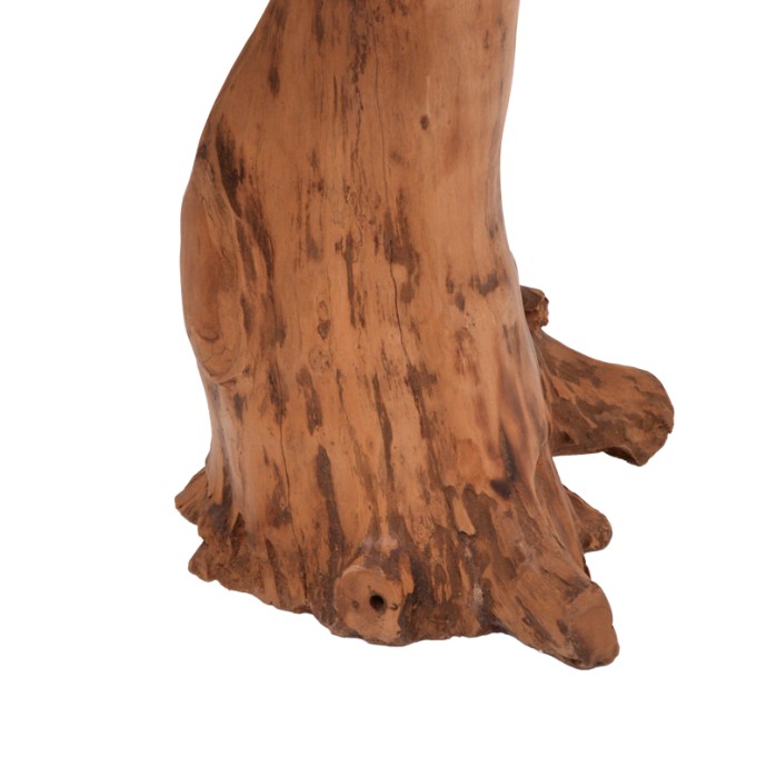 MUSHILE ΒΟΗΘΗΤΙΚΟ ΤΡΑΠΕΖΙ TEAK ΞΥΛΟ ΣΕ ΦΥΣΙΚΗ ΑΠΟΧΡΩΣΗ 30X35X45ΕΚ