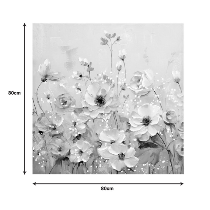 ROZY I ΠΙΝΑΚΑΣ ΣΕ ΚΑΜΒΑ 80X3X80ΕΚ