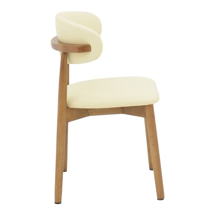 UBENE ΚΑΡΕΚΛΑ RUBBERWOOD ΚΑΙ PU ΣΕ ΚΑΡΥΔΙ ΚΑΙ ΜΠΕΖ ΑΠΟΧΡΩΣΗ 46X58X79ΕΚ