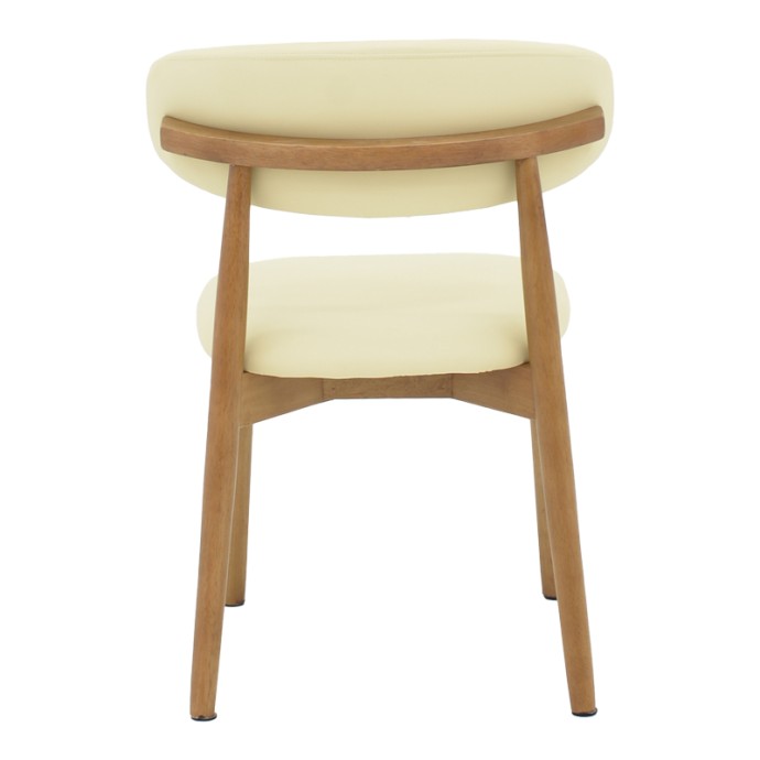 UBENE ΚΑΡΕΚΛΑ RUBBERWOOD ΚΑΙ PU ΣΕ ΚΑΡΥΔΙ ΚΑΙ ΜΠΕΖ ΑΠΟΧΡΩΣΗ 46X58X79ΕΚ