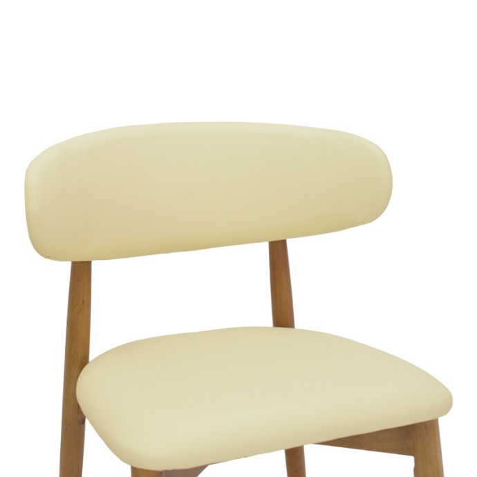 UBENE ΚΑΡΕΚΛΑ RUBBERWOOD ΚΑΙ PU ΣΕ ΚΑΡΥΔΙ ΚΑΙ ΜΠΕΖ ΑΠΟΧΡΩΣΗ 46X58X79ΕΚ
