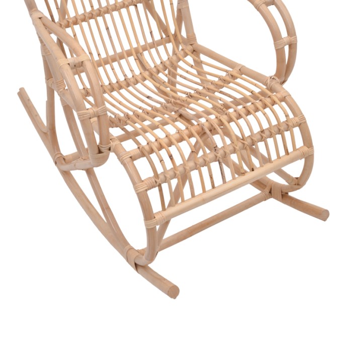 CORMENY ΚΟΥΝΙΣΤΗ ΠΟΛΥΘΡΟΝΑ RATTAN PE ΣΕ ΦΥΣΙΚΗ ΑΠΟΧΡΩΣΗ 108X71X103ΕΚ