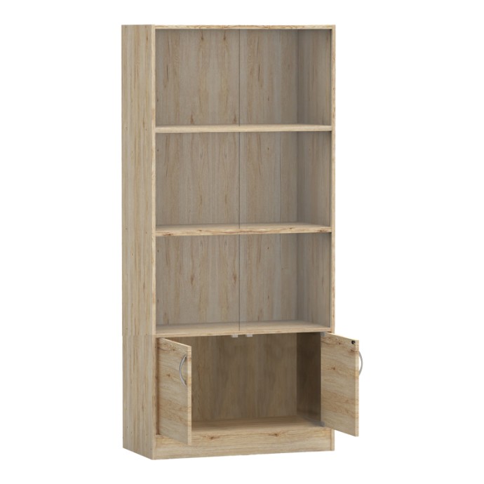 BURCY ΒΙΒΛΙΟΘΗΚΗ OAK 80X40X177ΕΚ