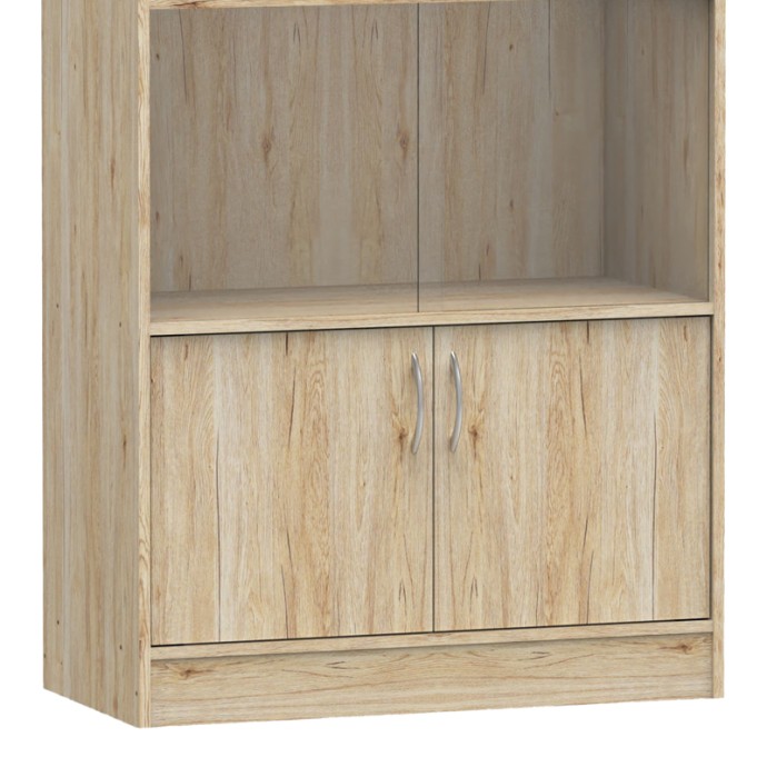 BURCY ΒΙΒΛΙΟΘΗΚΗ OAK 80X40X177ΕΚ