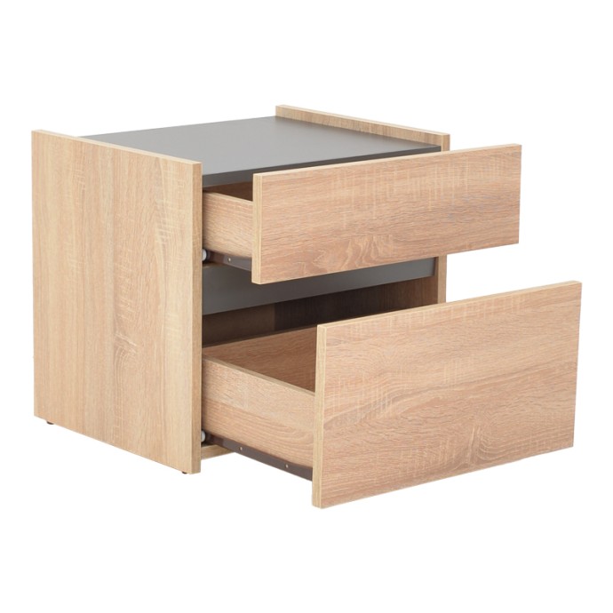 COMCIE ΚΟΜΟΔΙΝΟ ΣΕ ΦΥΣΙΚΟ ΜΕ ΓΚΡΙ ΑΠΟΧΡΩΣΗ 50X42X45.5ΕΚ