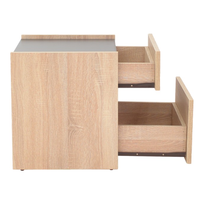 COMCIE ΚΟΜΟΔΙΝΟ ΣΕ ΦΥΣΙΚΟ ΜΕ ΓΚΡΙ ΑΠΟΧΡΩΣΗ 50X42X45.5ΕΚ