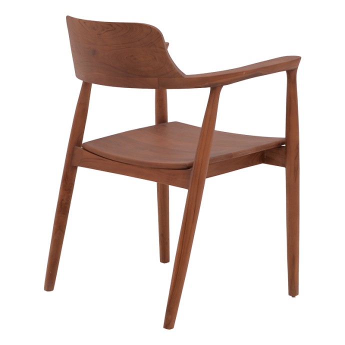 JAMBENE ΠΟΛΥΘΡΟΝΑ TEAK ΞΥΛΟ ΣΕ ΚΑΡΥΔΙ ΑΠΟΧΡΩΣΗ 57X54X79ΕΚ