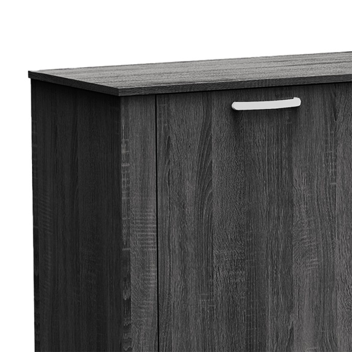 KINLEY ΜΠΟΥΦΕΣ GREY-WENGE 210X40X82ΕΚ