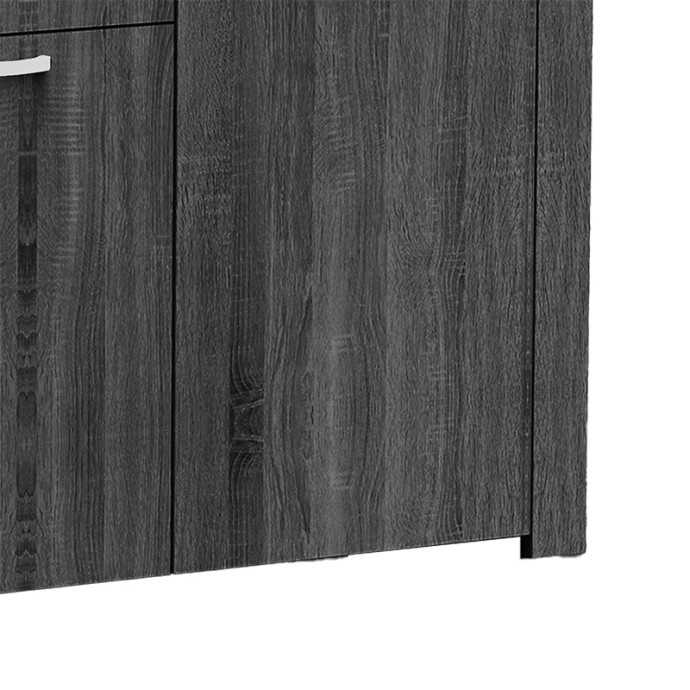KINLEY ΜΠΟΥΦΕΣ GREY-WENGE 210X40X82ΕΚ