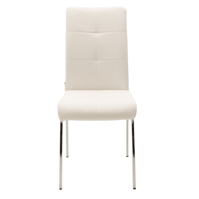 ARIADNE ΚΑΡΕΚΛΑ PU ΛΕΥΚΟ-ΠΟΔΙ ΧΡΩΜΙΟΥ 43x63x96Ycm