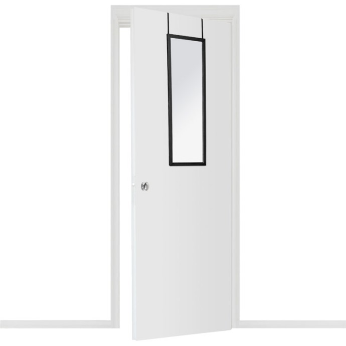 ΚΑΘΡΕΠΤΗΣ ΠΟΡΤΑΣ PWD-0111 POLYRESIN-ΜΑΥΡΟ 34X1.7X94ΕΚ