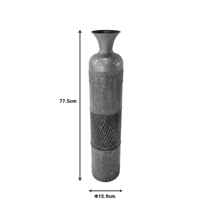 ANCIAN ΔΙΑΚΟΣΜΗΤΙΚΟ ΒΑΖΟ ΜΕΤΑΛΛΟ ΠΟΛΥΧΡΩΜΟ Φ15.9X77.5ΕΚ